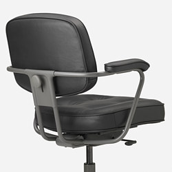Measurement Illustration - ALEFJÄLL office chair