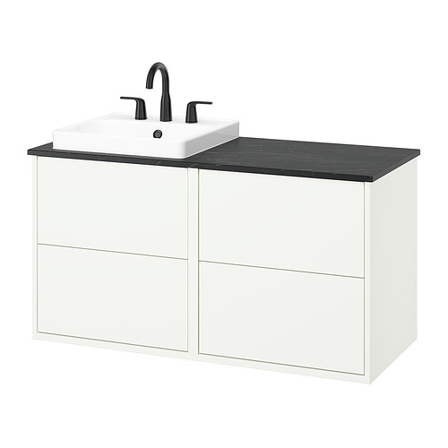 HAVBÄCK / ORRSJÖN, Bathroom vanity with sink & faucet. 1 of 8 open dialog
