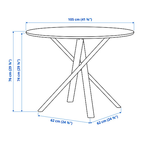 NORRMJÖLE / KRYLBO, table and 4 chairs. 5 of 6 open dialog