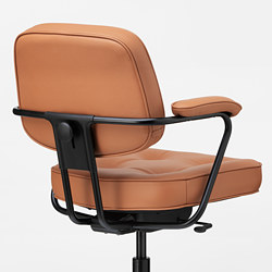 Measurement Illustration - ALEFJÄLL office chair