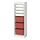Select colour variation: white white/red