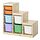 Select colour variation: Light white stained pine / multicolour