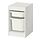Select colour variation: white, 13 3/8x17 3/8 "x22 "