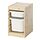 Select colour variation: light white stained pine/white