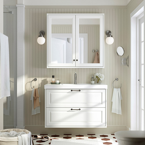 TÄNNFORSEN / ORRSJÖN, mueble de lavabo con cajones/lavabo. 2 de 7 abrir diálogo