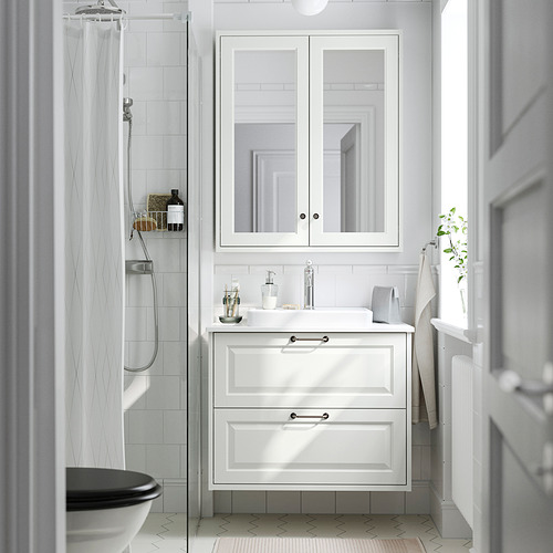 TÄNNFORSEN / ORRSJÖN, mueble de lavabo con cajones/lavabo. 2 de 8 abrir diálogo