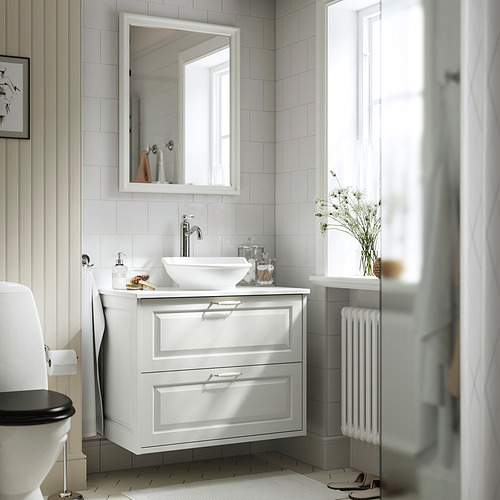 TÄNNFORSEN / VÄSTERSJÖN, mueble de lavabo con cajones/lavabo. 2 de 8 abrir diálogo