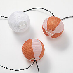 SOLVINDEN guirnalda luminosa LED con 24 bombillas 5 lm