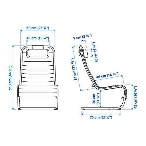 YXSTABY, gaming lounge chair. 9 of 9 open dialog