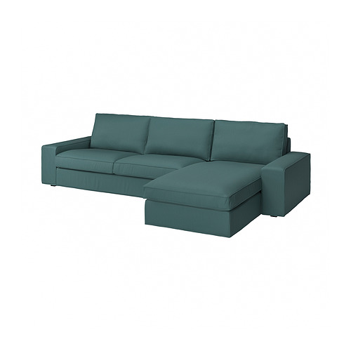 KIVIK, 4 seat sofa with chaiselongue. 1 of 9 open dialog