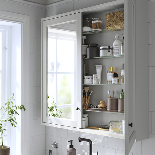 TÄNNFORSEN, mirror cabinet with doors. 3 of 3 open dialog
