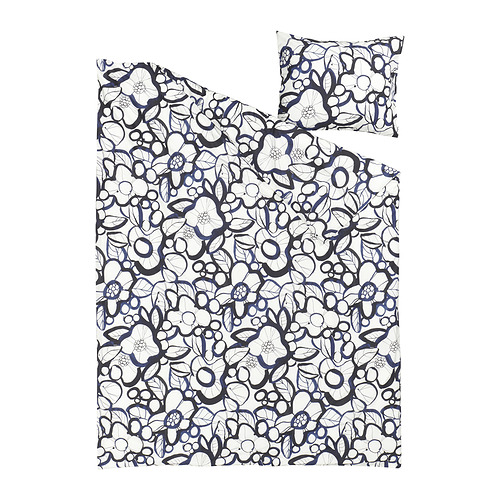 HÄRLIR, comforter cover and pillowcase. 2 of 5 open dialog