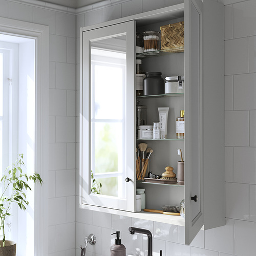 TÄNNFORSEN, mirror cabinet with doors. 3 of 3 open dialog