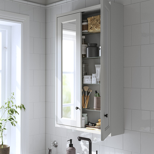 TÄNNFORSEN, mirror cabinet with doors. 3 of 3 open dialog