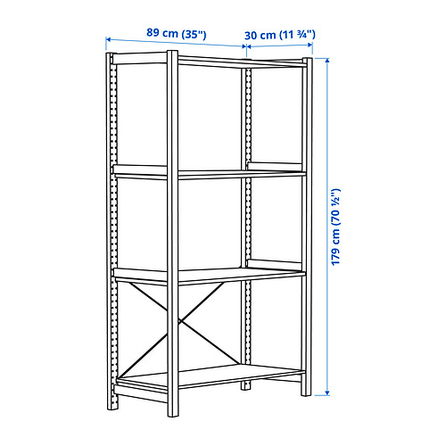 IVAR, shelving unit. 4 of 4 open dialog
