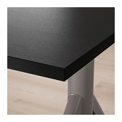 Measurement Illustration - IDÅSEN desk sit/stand