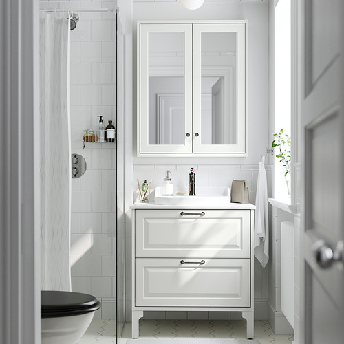 TÄNNFORSEN, mirror cabinet with doors. 2 of 3 open dialog