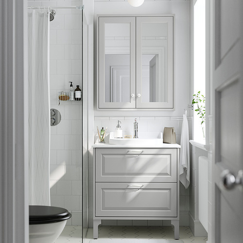 TÄNNFORSEN, mirror cabinet with doors. 2 of 3 open dialog