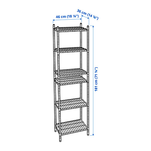 OMAR, indoor shelf unit. 5 of 5 open dialog