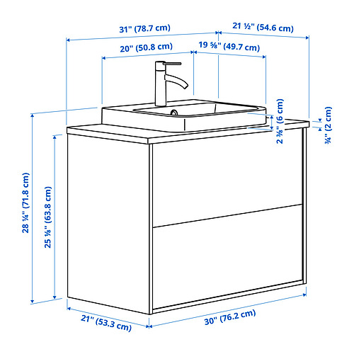 ÄNGSJÖN / BACKSJÖN, wash-stnd w drawers/wash-basin. 8 of 8 open dialog