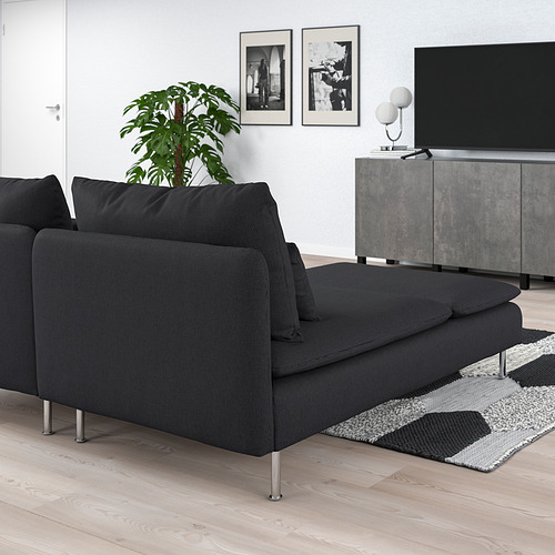 SÖDERHAMN, sectional, 4-seat with chaiselongue. 3 of 7 open dialog