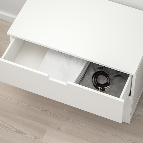 NORDLI, cómoda de 2 cajones. 6 de 7 abrir diálogo