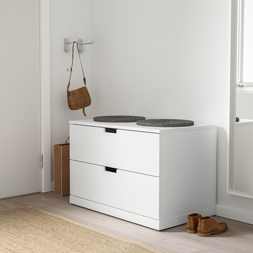 NORDLI, cómoda de 2 cajones. 3 de 7 abrir diálogo