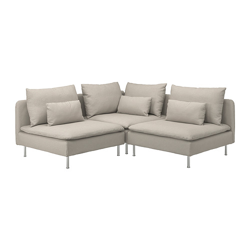 SÖDERHAMN, 3-seat sofa corner. 1 of 7 open dialog