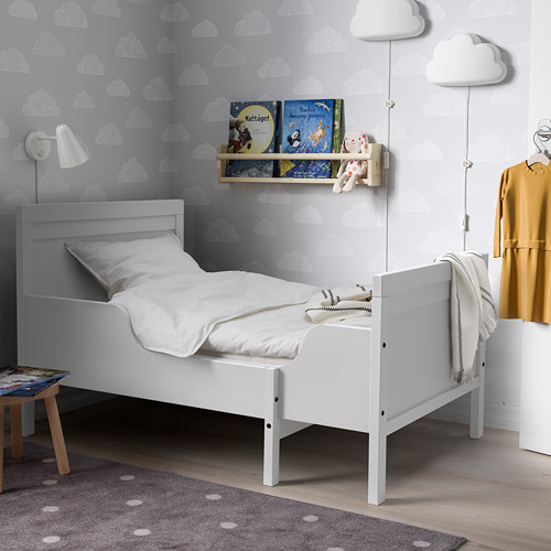 SUNDVIK, extensible bed frame. 2 of 5 open dialog