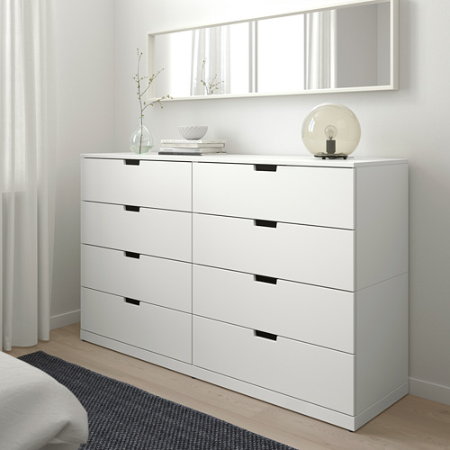 NORDLI, Chest of 8 drawers. 3 of 6 open dialog