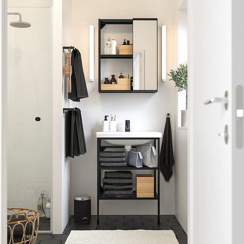 ENHET, Combinación muebles baño con grifo SALJEN. 2 de 4 abrir diálogo