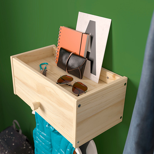 RAGGBERG, coat rack with shelf. 5 of 7 open dialog