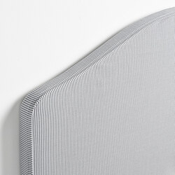 Measurement Illustration - RAMNEFJÄLL upholstered bed
