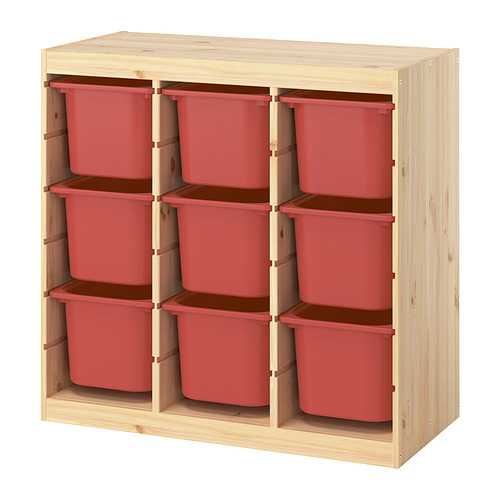 TROFAST, storage combination with boxes. 1 of 4 open dialog