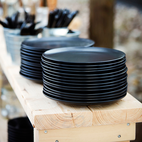 FÄRGKLAR, 18-piece dinnerware set. 5 of 5 open dialog