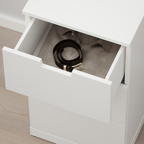 NORDLI, Cómoda de 3 cajones. 5 de 6 abrir diálogo