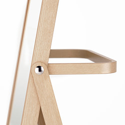 Measurement Illustration - IKORNNES floor mirror