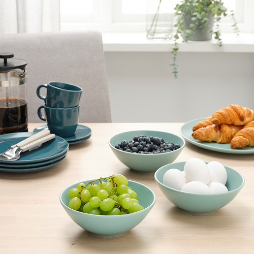 FÄRGKLAR, 18-piece dinnerware set. 5 of 5 open dialog