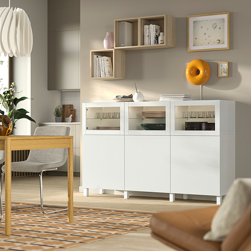 BESTÅ, vitrina con puertas. 2 de 4 abrir diálogo