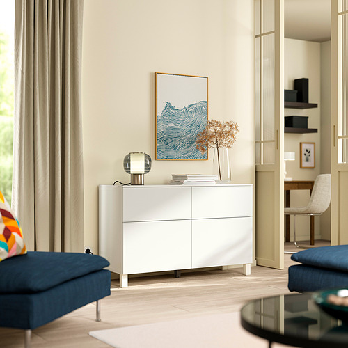 BESTÅ, storage combination w doors/drawers. 2 of 4 open dialog