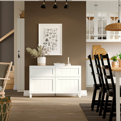 BESTÅ, storage combination with drawer runner, soft-closing. 3 of 4 open dialog