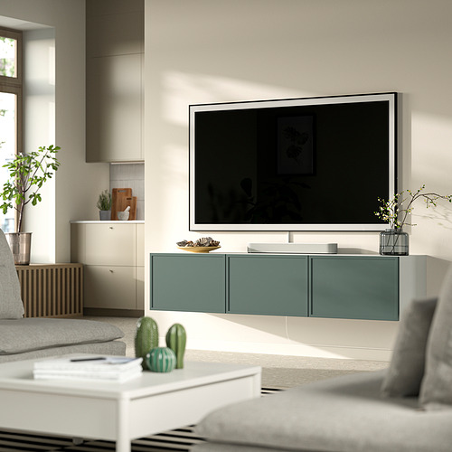BESTÅ, TV bench with doors. 2 of 7 open dialog