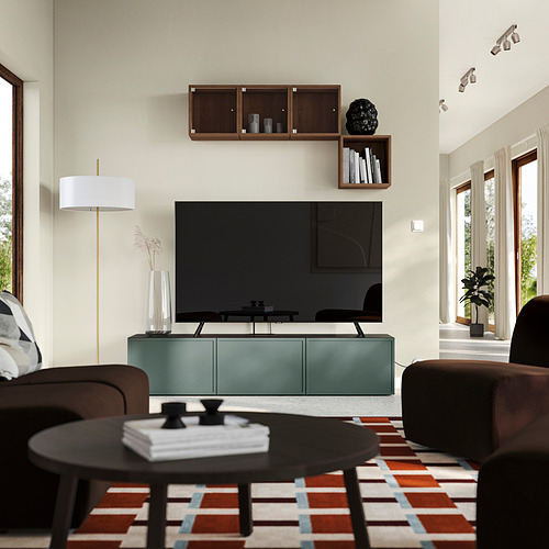 BESTÅ, TV bench with doors. 3 of 7 open dialog