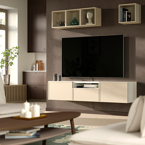 BESTÅ, mueble TV con riel para cajón con cierre suave. 2 de 7 abrir diálogo