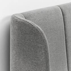 Measurement Illustration - TUFJORD upholstered bed