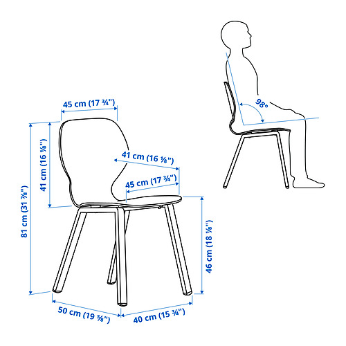 SKÅLSTA, dining table and 4 chairs. 6 of 6 open dialog