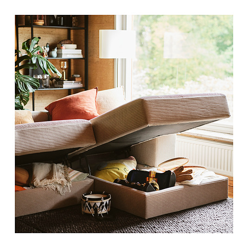JÄTTEBO, 4.5-seat modular sofa with chaiselongue right. 5 of 11 open dialog