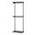 Current variation: anthracite, 24 3/8x15 3/4x79 "