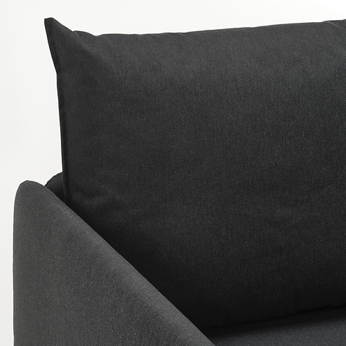 Measurement Illustration - LINDÅKRA 2-seat sleeper sofa
