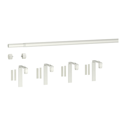 HUGAD / RÄCKA / BETYDLIG, double curtain rod combination. 2 of 2 open dialog